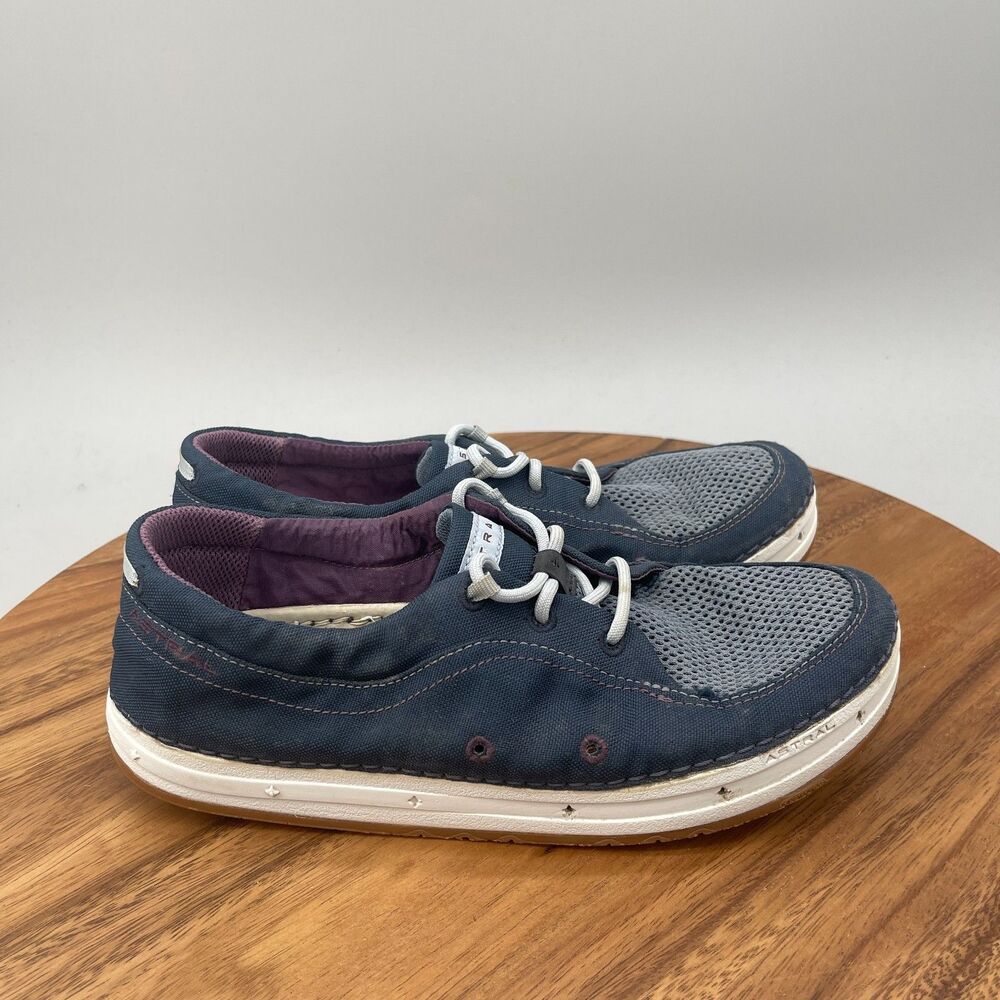 Astral Porter Shoes Womens Size 8 Blue Minimalist Walking Trail Outdoor Sneakers